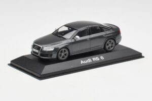 Audi RS6 C6 Daytona Grey Minichamps 1:43 5010810123 Metal - imaginea 2 din 4