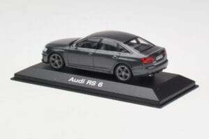 Audi RS6 C6 Daytona Grey Minichamps 1:43 5010810123 Metal - imaginea 3 din 4