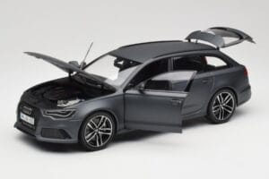 Audi RS6 C7 Avant Matt Grey Minichamps 1:18 110012012 Metal - imaginea 2 din 8