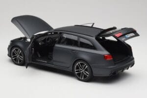 Audi RS6 C7 Avant Matt Grey Minichamps 1:18 110012012 Metal - imaginea 5 din 8