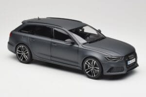 Audi RS6 C7 Avant Matt Grey Minichamps 1:18 110012012 Metal - imaginea 6 din 8