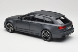 Audi RS6 C7 Avant Matt Grey Minichamps 1:18 110012012 Metal - imaginea 7 din 8