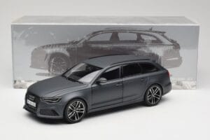 Audi RS6 C7 Avant Matt Grey Minichamps 1:18 110012012 Metal - imaginea 8 din 8