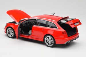 Audi RS6 C7 Avant Roșu Minichamps 1:18 110012011 Metal - imaginea 5 din 8