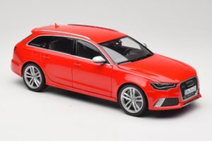 Audi RS6 C7 Avant Roșu Minichamps 1:18 110012011 Metal - imaginea 6 din 8
