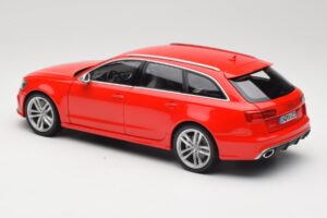 Audi RS6 C7 Avant Roșu Minichamps 1:18 110012011 Metal - imaginea 7 din 8