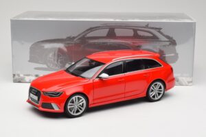 Audi RS6 C7 Avant Roșu Minichamps 1:18 110012011 Metal - imaginea 8 din 8