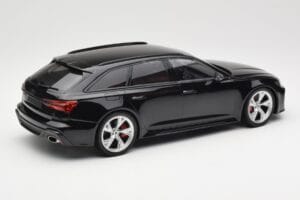 Audi RS6 C8 Avant Black Metallic Minichamps 1:18 155018014 Metal - imaginea 2 din 6