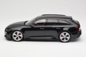 Audi RS6 C8 Avant Black Metallic Minichamps 1:18 155018014 Metal - imaginea 3 din 6