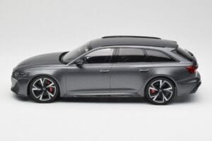 Audi RS6 C8 Avant Matt Grey Minichamps 1:18 155018015 Metal - imaginea 3 din 6