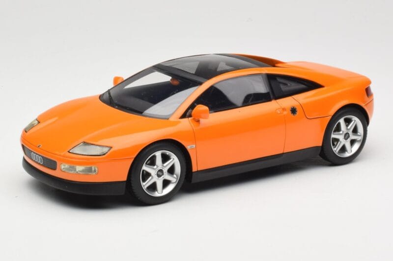 Audi Quattro Spyder Portocaliu BoS Models 1:18 BOS067 Rășină