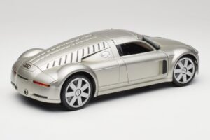Audi Rosemeyer Argintiu Maisto 1:18 31625 Metal - imaginea 3 din 8