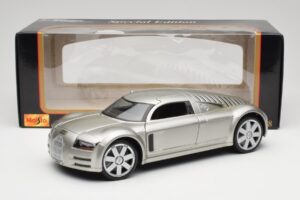 Audi Rosemeyer Argintiu Maisto 1:18 31625 Metal - imaginea 8 din 8
