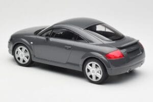 Audi TT 8N Coupe Grey Metallic Minichamps 1:18 155017020 Metal - imaginea 5 din 6