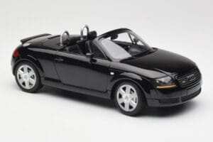 Audi TT 8N Roadster Black Metallic Minichamps 1:18 155017030 Metal - imaginea 4 din 6