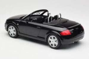 Audi TT 8N Roadster Black Metallic Minichamps 1:18 155017030 Metal - imaginea 5 din 6