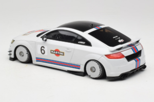 Audi TT ABT RS 8S Martini Gri GT Spirit 1:18 GT152-C1 Rășină - imaginea 5 din 6