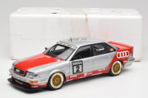 Audi V8 D11 #2 Team Dekra F. Jelinski DTM 1992 Minichamps 1:18 100921002-O Metal - imaginea 8 din 8