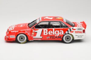 Audi V8 Evolution #1 Team Dubois P-A. Thibaut Belgian Procar 1993 Minichamps 1:18 100931001 Metal - imaginea 4 din 8