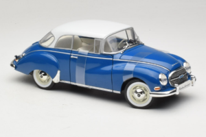 Auto Union 1000 S Coupe Albastru Alb Revell 1:18 08909 Metal - imaginea 4 din 6