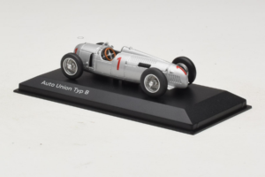 Auto Union Typ B #1 Argintiu Minichamps 1:43 5031300313 Metal - imaginea 3 din 5
