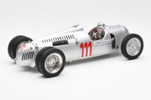Auto Union Type C #111 H. Stuck Schauinsland Hillclimb Germany 1937 CMC 1:18 M-162 Metal - imaginea 2 din 6