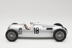 Auto Union Typ C #18 B. Rosemeyer Internationales Eifelrennen Nürburgring Winner 1936 Minichamps 1:18 155361018 Metal - imaginea 3 din 6