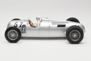 Auto Union Type C #57 H. Stuck Winner Shelsley Walsh Hill Climb 1936 Minichamps 1:18 155361057 Metal - imaginea 3 din 6