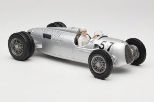 Auto Union Type C #57 H. Stuck Winner Shelsley Walsh Hill Climb 1936 Minichamps 1:18 155361057 Metal - imaginea 4 din 6