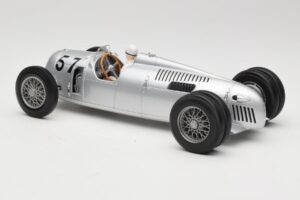 Auto Union Type C #57 H. Stuck Winner Shelsley Walsh Hill Climb 1936 Minichamps 1:18 155361057 Metal - imaginea 5 din 6