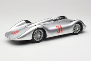 Auto Union Typ C Stromlinie #31 B. Rosemeyer 1937 Argintiu Revell 1:18 08436 Metal - imaginea 3 din 8