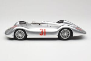 Auto Union Typ C Stromlinie #31 B. Rosemeyer 1937 Argintiu Revell 1:18 08436 Metal - imaginea 4 din 8