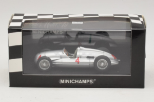 Auto Union Typ D #4 Argintiu Minichamps 1:43 5030900703-R1 Metal - imaginea 4 din 4