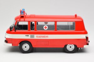 Barkas B 1000 Pompieri & Ambulanță MCG 1:18 MCG18010 Metal - imaginea 5 din 6