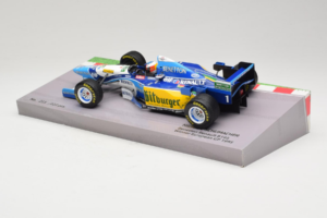 Benetton B195 Renault #1 M. Schumacher European GP Winner F1 World Champion 1995 Minichamps 1:18 513953201 Metal - imaginea 5 din 7