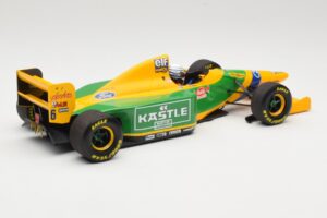 Benetton Ford B193B #5 R. Patrese 3rd Place British GP 1993 Minichamps 1:18 110930906 Metal - imaginea 2 din 6
