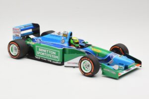 Benetton Ford B194 #5 M. Schumacher Demonstration Run Belgian GP 2017 Minichamps 1:18 510941705 Metal - imaginea 4 din 6