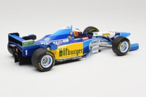 Benetton Renault B195 #1 M. Schumacher Winner Belgian GP 1995 Minichamps 1:18 510952901 Metal - imaginea 2 din 6