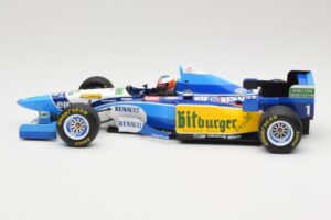 Benetton Renault B195 #1 M. Schumacher Winner Belgian GP 1995 Minichamps 1:18 510952901 Metal - imaginea 3 din 6