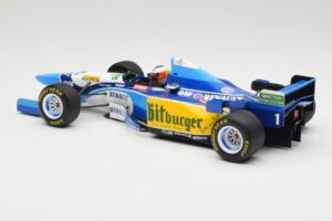 Benetton Renault B195 #1 M. Schumacher Winner Belgian GP 1995 Minichamps 1:18 510952901 Metal - imaginea 5 din 6