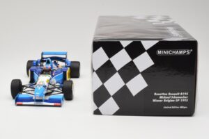 Benetton Renault B195 #1 M. Schumacher Winner Belgian GP 1995 Minichamps 1:18 510952901 Metal - imaginea 6 din 6