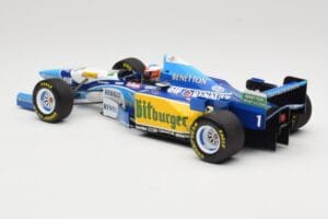 Benetton Renault B195 #1 M. Schumacher Winner German GP 1995 Minichamps 1:18 510952701 Metal - imaginea 5 din 6