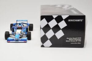 Benetton Renault B195 #1 M. Schumacher Winner German GP 1995 Minichamps 1:18 510952701 Metal - imaginea 6 din 6