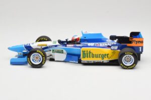 Benetton Renault B195 #1 M. Schumacher Winner Monaco GP 1995 Minichamps 1:18 510952301 Metal - imaginea 3 din 6