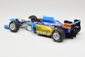 Benetton Renault B195 #1 M. Schumacher Winner Monaco GP 1995 Minichamps 1:18 510952301 Metal - imaginea 5 din 6
