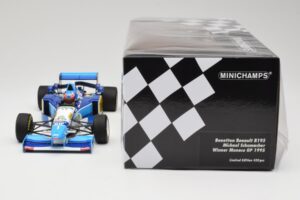 Benetton Renault B195 #1 M. Schumacher Winner Monaco GP 1995 Minichamps 1:18 510952301 Metal - imaginea 6 din 6