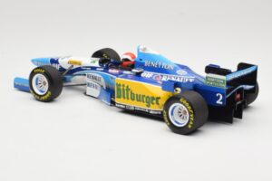 Benetton Renault B195 #2 J. Herbert Winner British GP 1995 Minichamps 1:18 110950802 Metal - imaginea 5 din 6