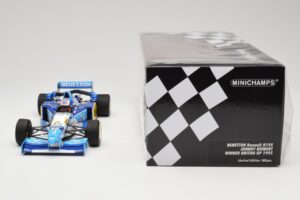 Benetton Renault B195 #2 J. Herbert Winner British GP 1995 Minichamps 1:18 110950802 Metal - imaginea 6 din 6