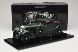 Bentley 6.5 Litre Gurney Nutting Saloon Blue Train Special Verde Minichamps 1:18 100139520 Metal - imaginea 8 din 8
