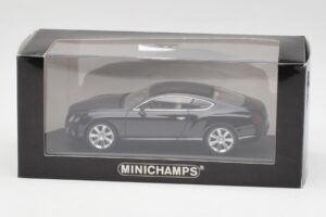 Bentley Continental GT Beluga Negru Minichamps 1:43 436139980 Metal - imaginea 4 din 4